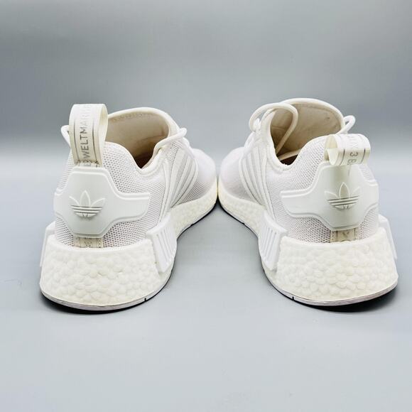 Adidas Shoes Womens 9 White Primeblue NMD R1 Athletic Running Sneakers Comfort - Picture 8 of 13